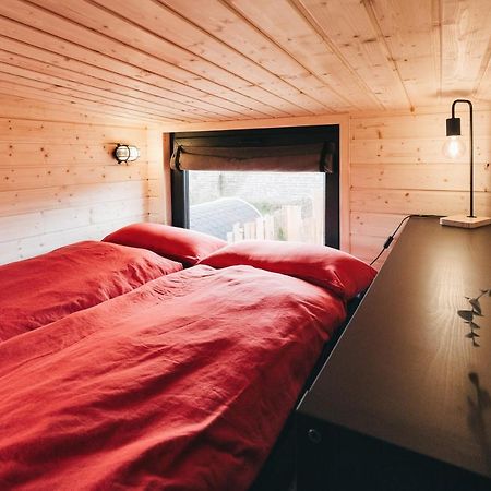 Idyllisches Tiny House Mit Sauna Löbau Esterno foto