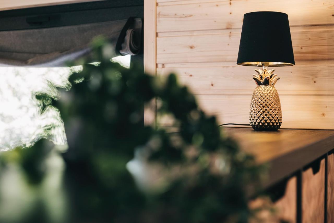Idyllisches Tiny House Mit Sauna Löbau Esterno foto