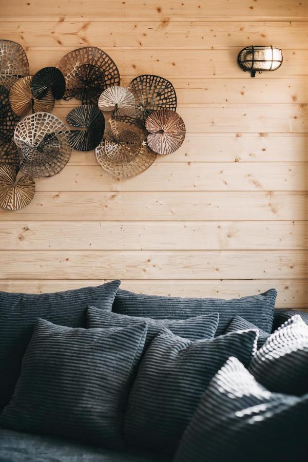 Idyllisches Tiny House Mit Sauna Löbau Esterno foto